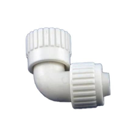 Elkhart 0.75 x 0.75 in. Plastic Swivel Elbow E6G-16807